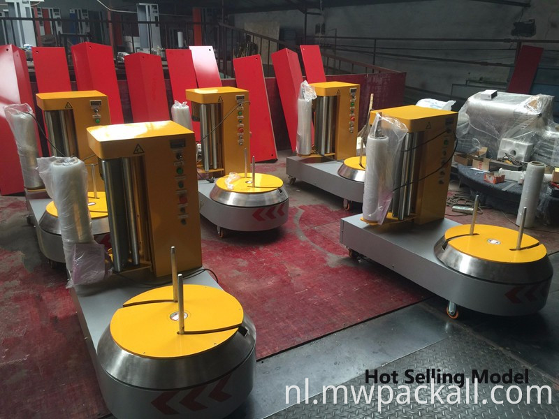 Bagage/bagage/koffer/karton verpakking film machine
